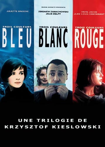 Trilogía de los colores, dirigida por Krzysztof Kieślowski