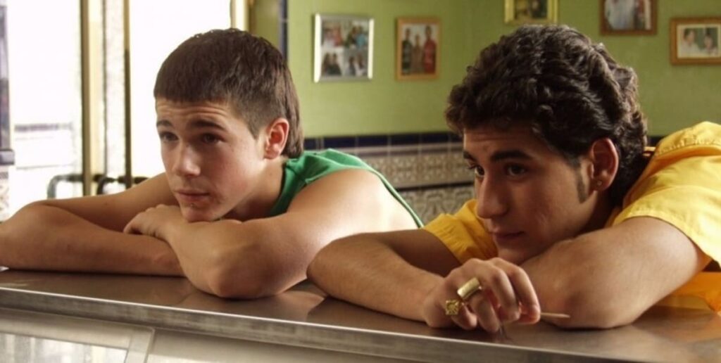Los protagonistas de "7 Vírgenes". La evolución del cine quinqui