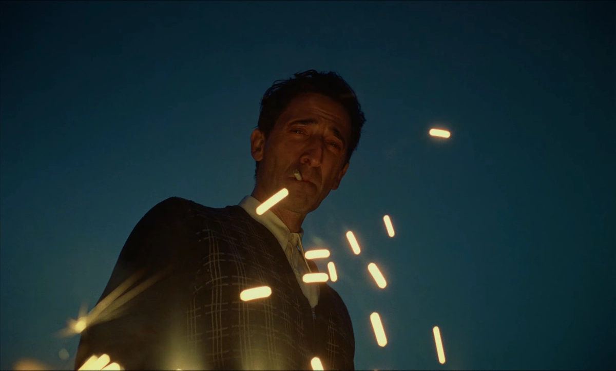 Adrien Brody en The Brutalist